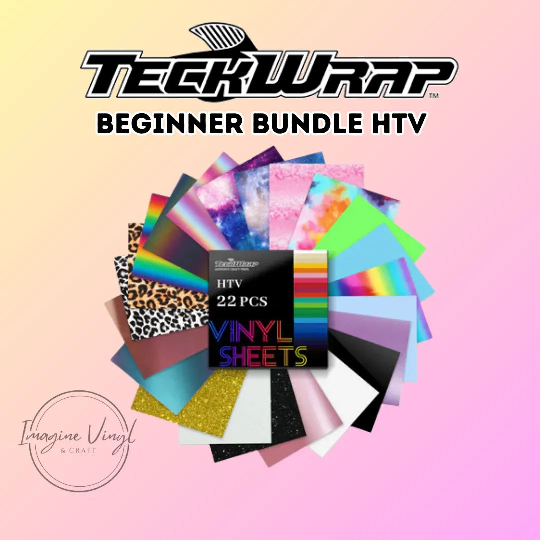 22PCS HTV Beginner Bundle Set - Teckwrap
