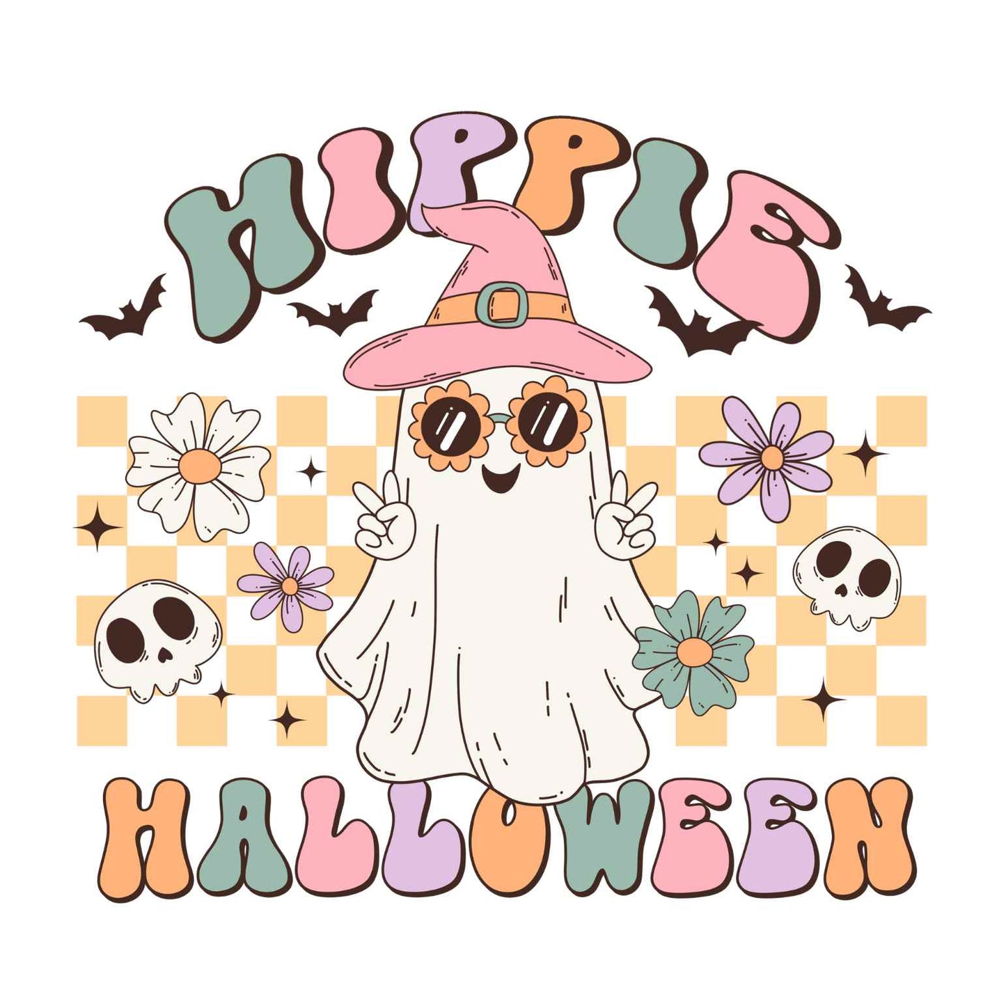 UV DTF - Hippie Halloween