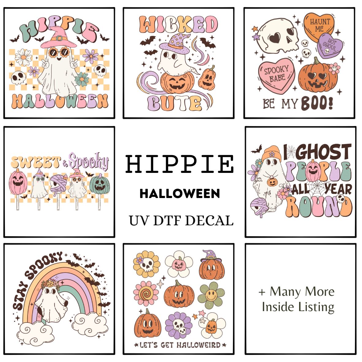 UV DTF - Hippie Halloween