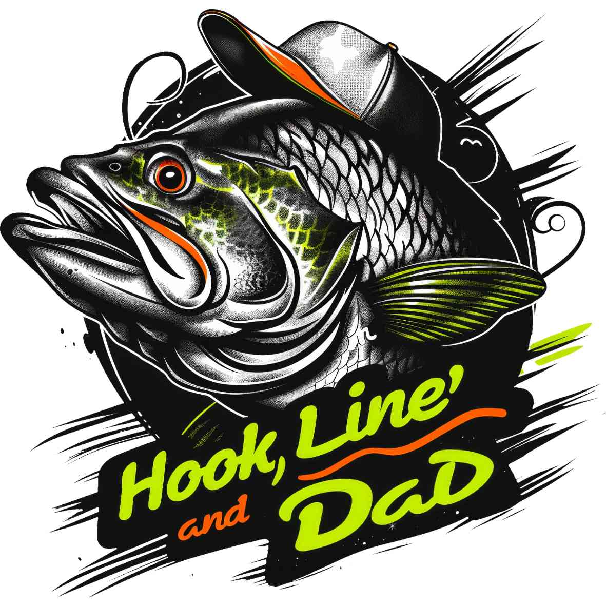 UV- DTF Fishing For Bass