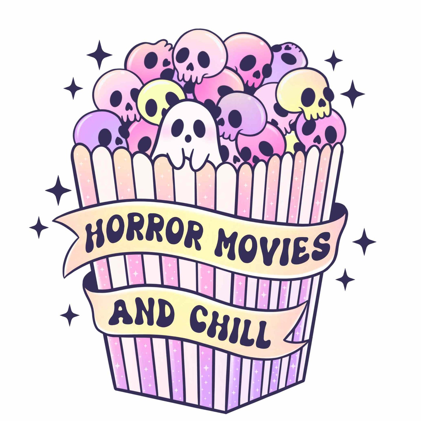 UV DTF - Spooky Pastels Decal