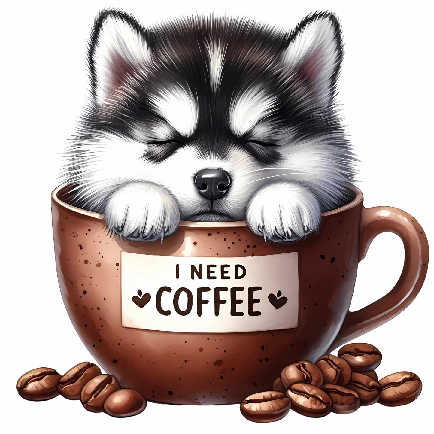 UV DTF - Puppuccino Decals