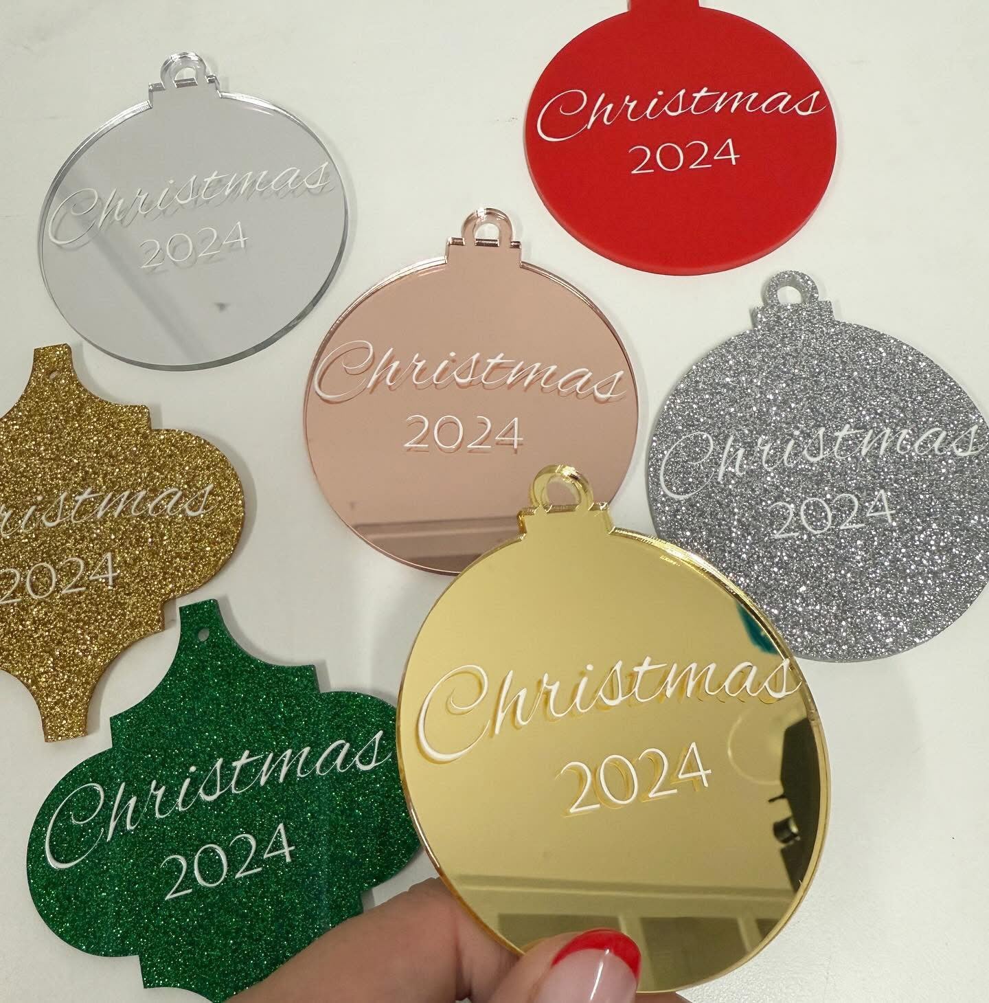 Acrylic Christmas Bauble