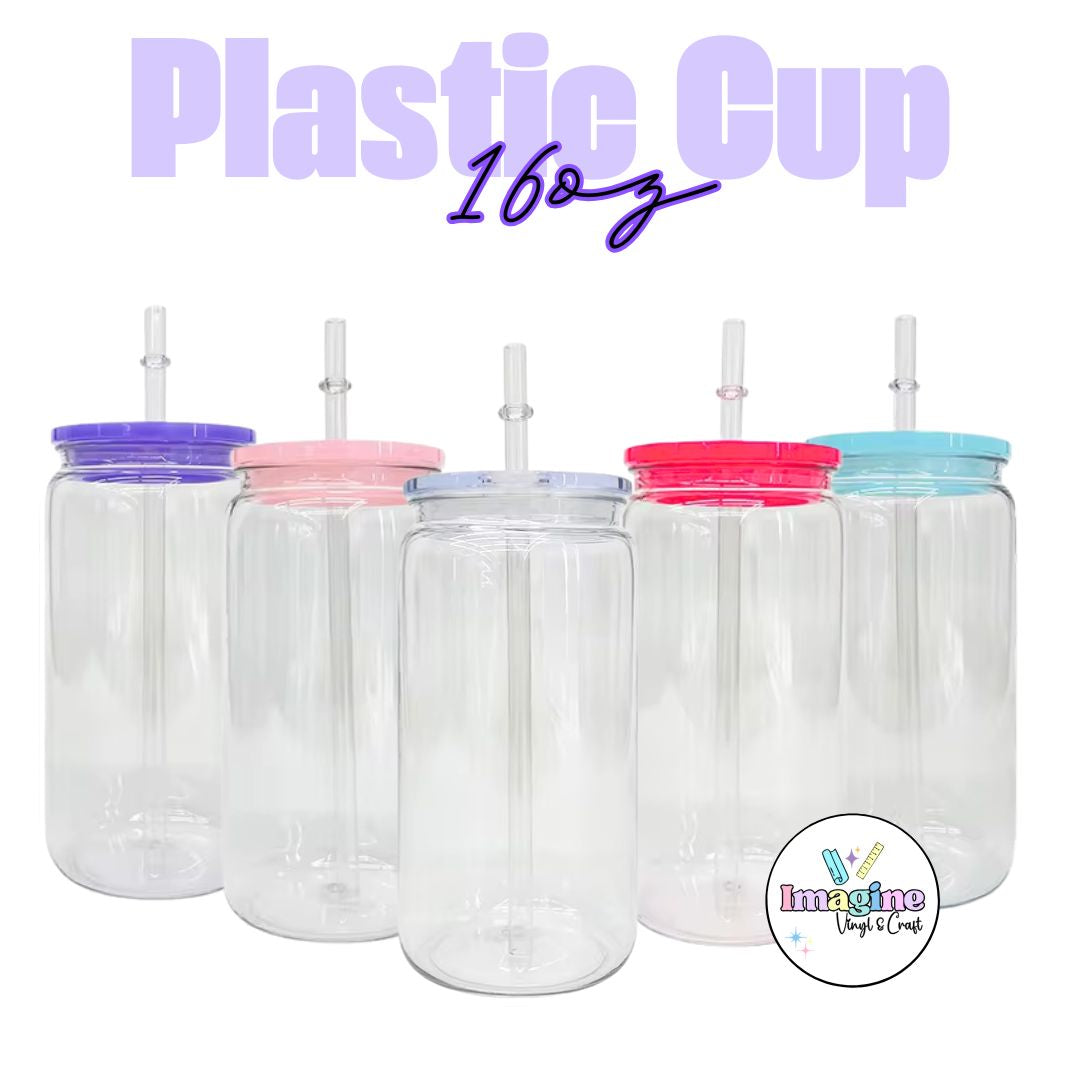 16oz Plastic Libbey Can Cup