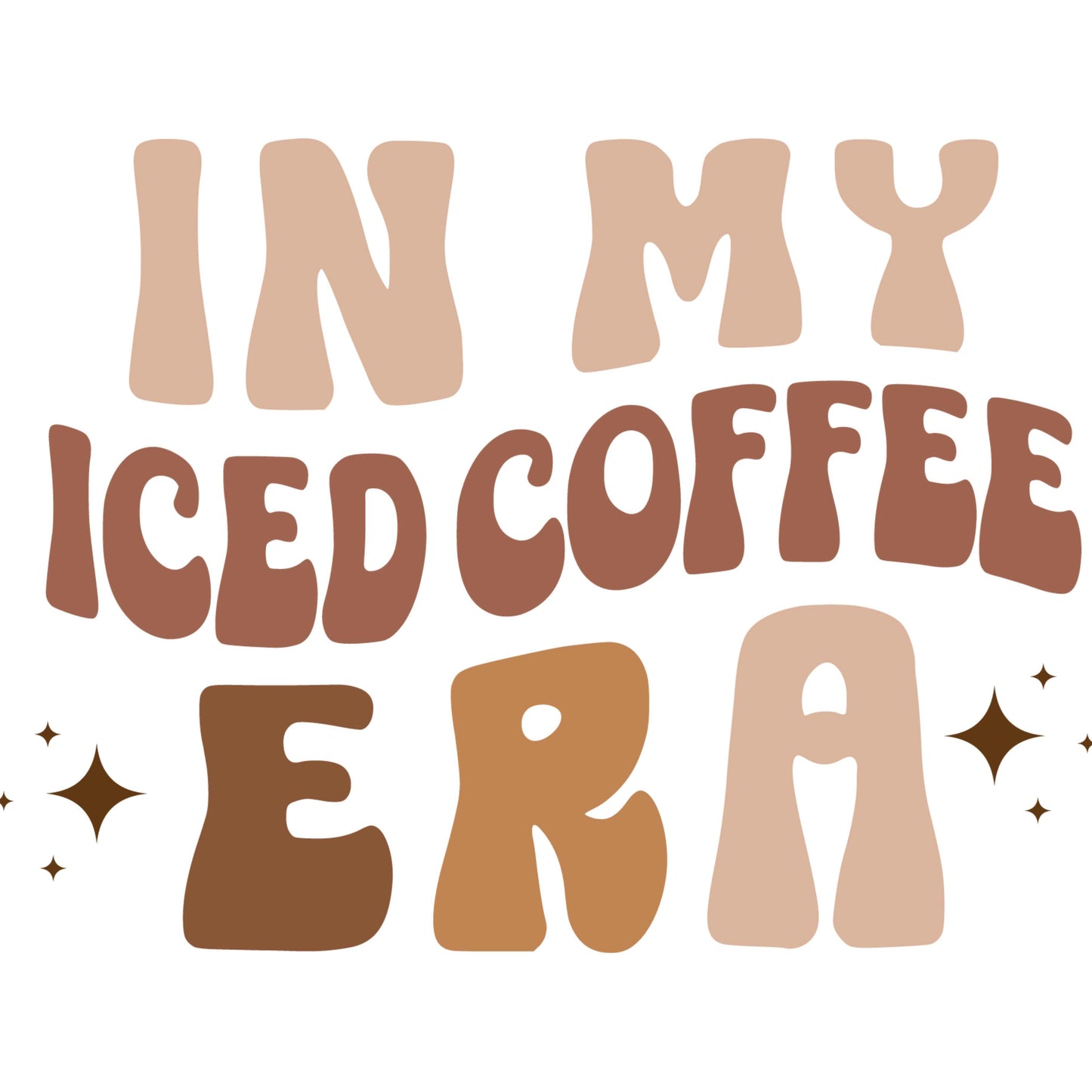 UV- DTF Boho Coffee