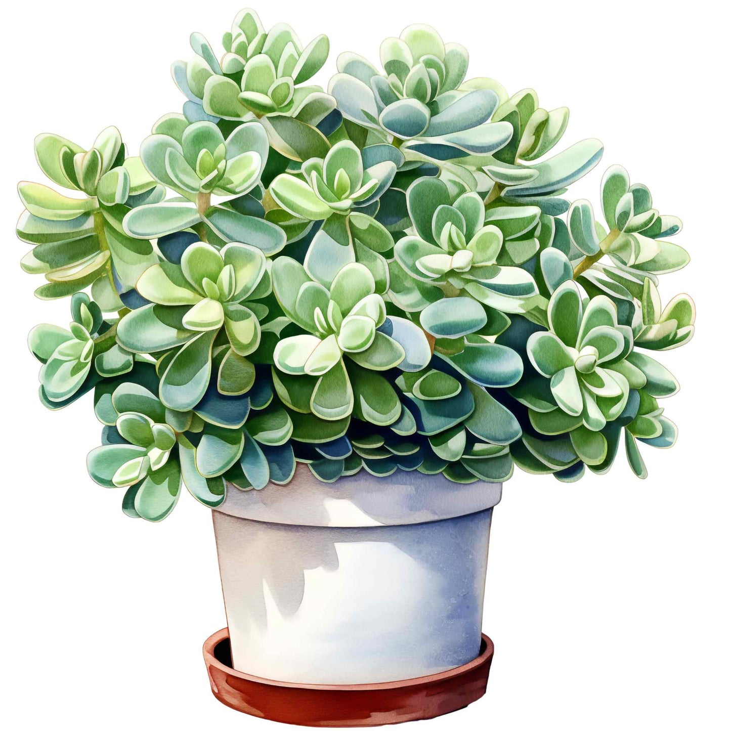UV-DTF Pot Plant Paradise Decals