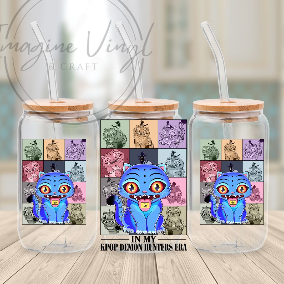 K-pop Demon Hunters 16oz UV DTF Wrap