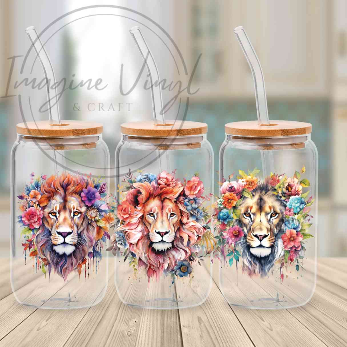 16oz UV DTF - Animal Kingdom