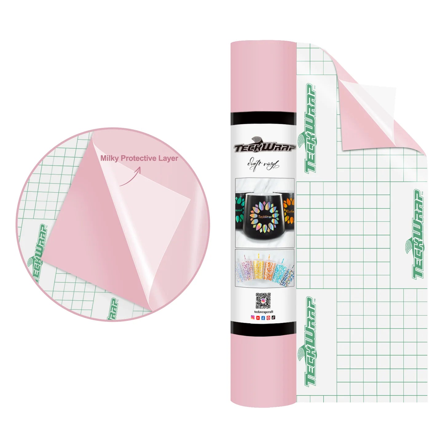 Teckwrap Adhesive Matte 1.5m