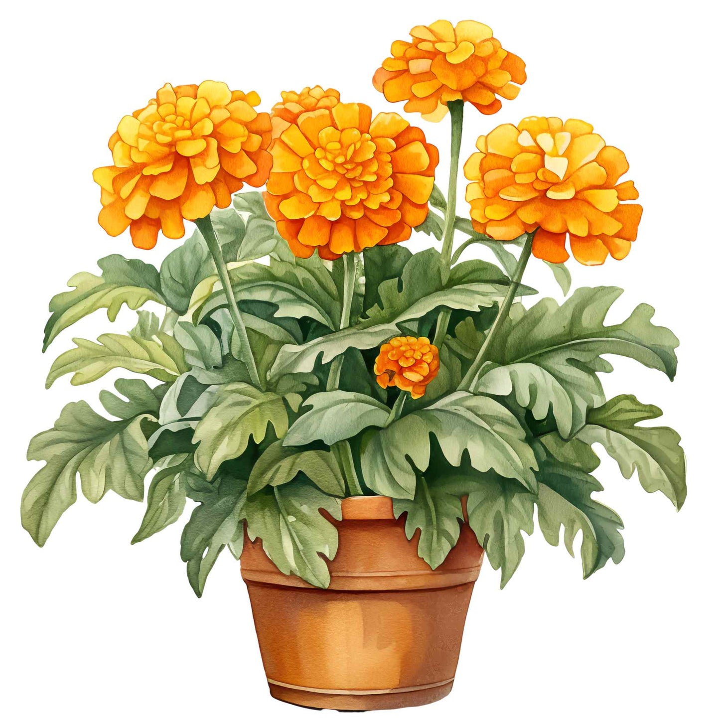 UV-DTF Pot Plant Paradise Decals