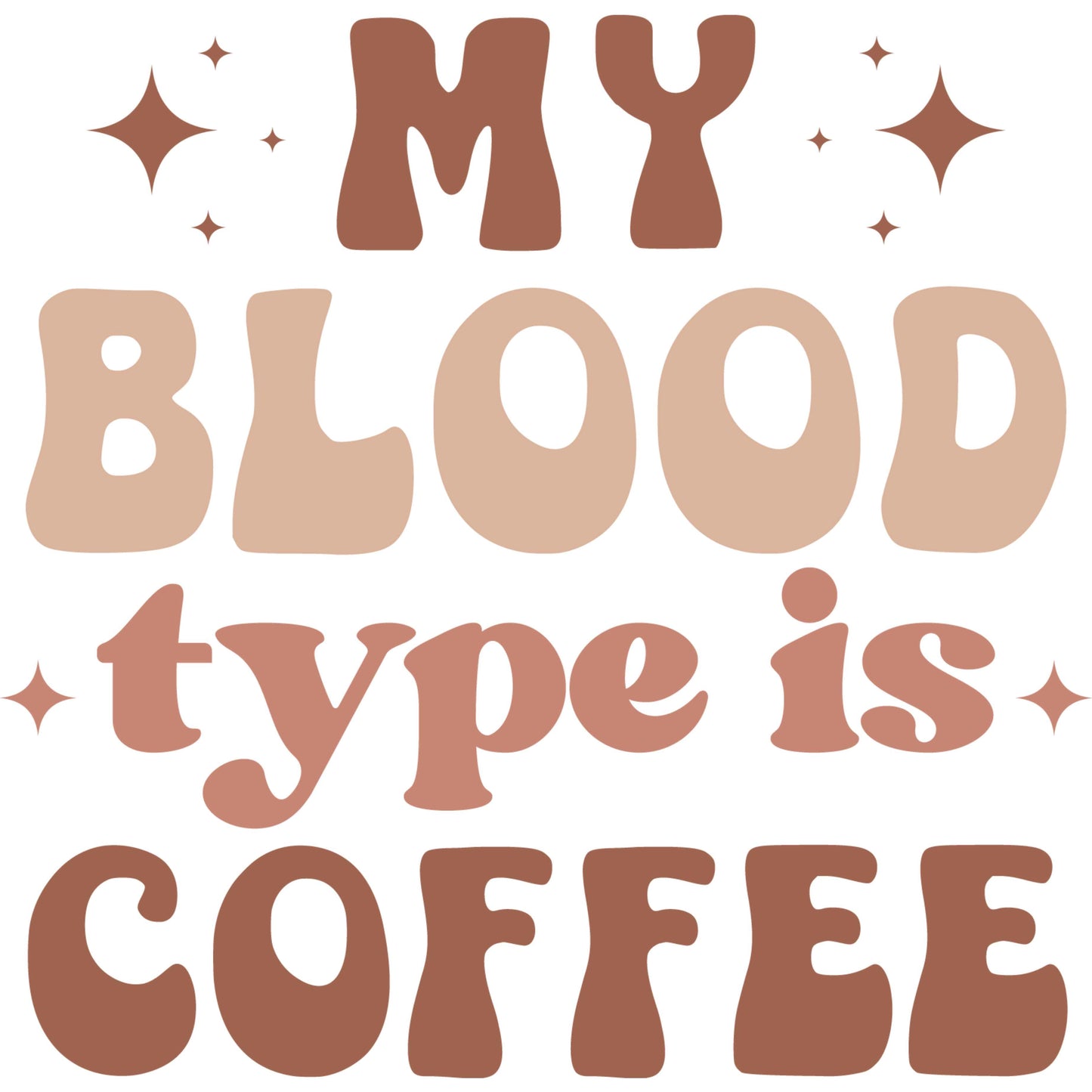 UV- DTF Boho Coffee