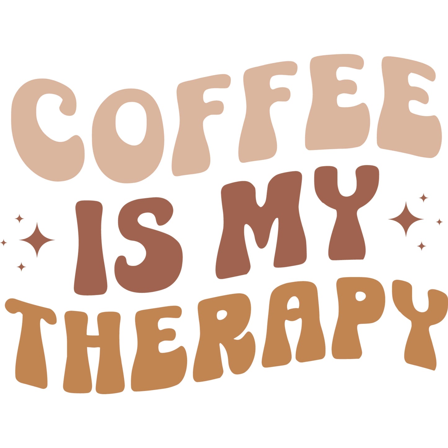 UV- DTF Boho Coffee