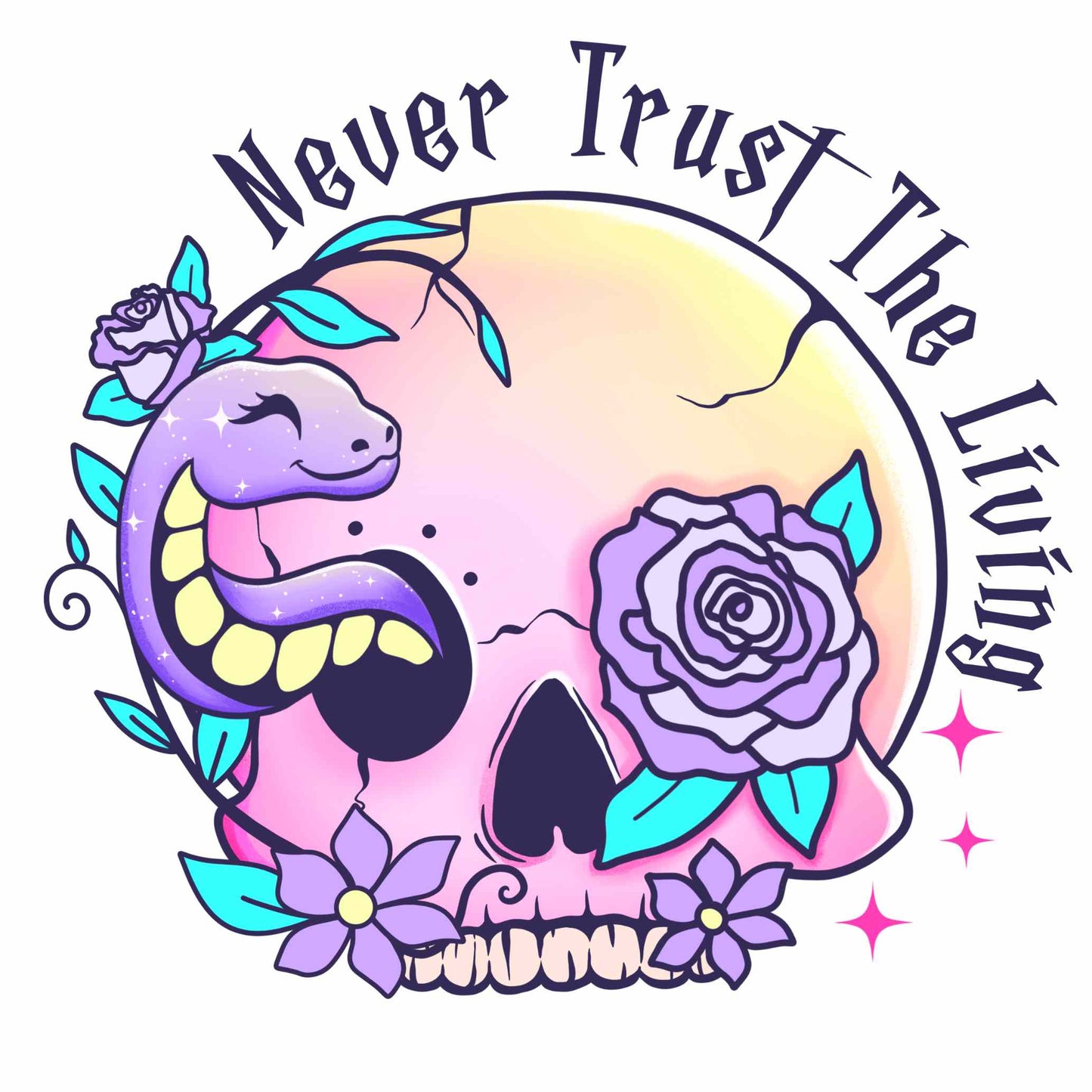 UV DTF - Spooky Pastels Decal