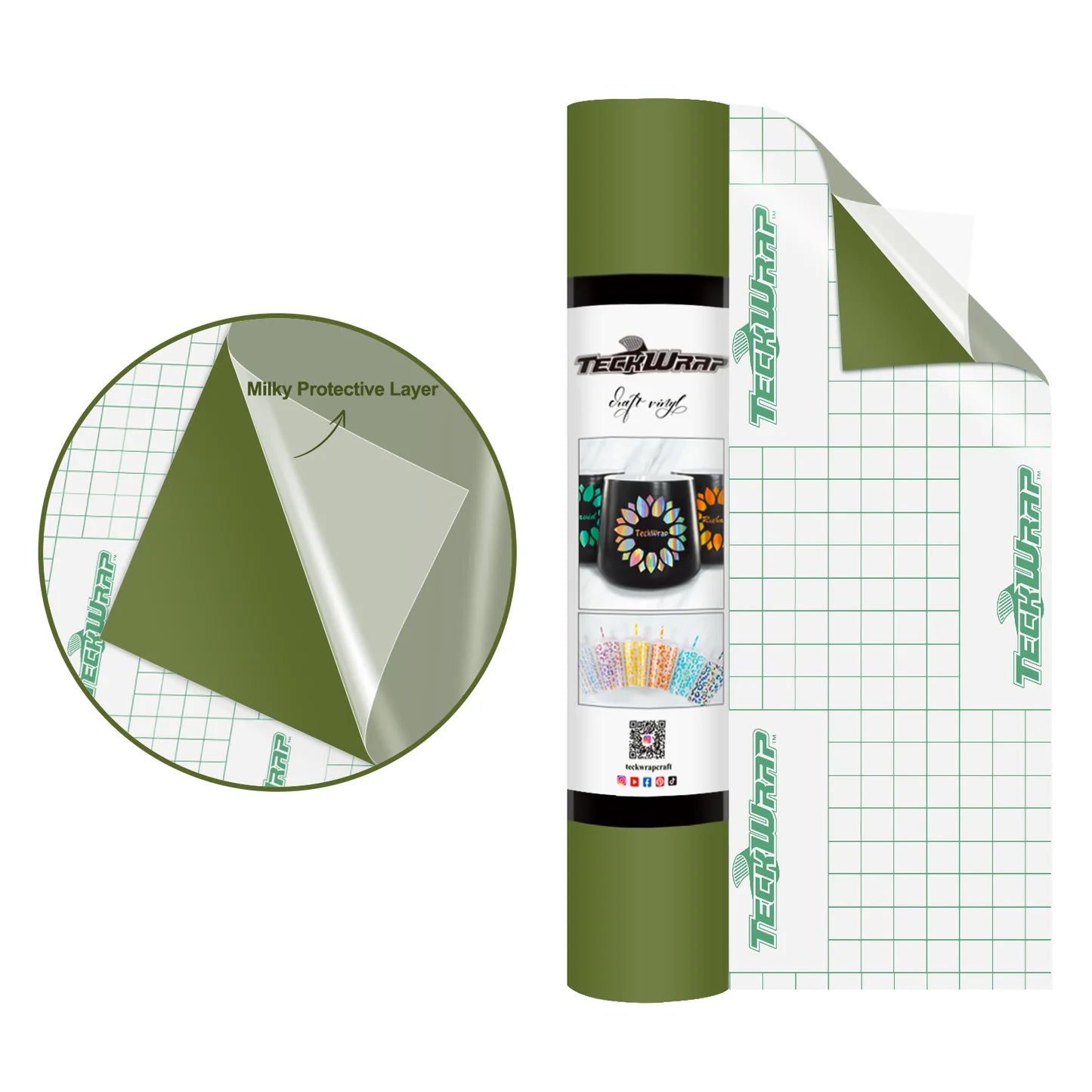 Teckwrap Adhesive Matte 1.5m