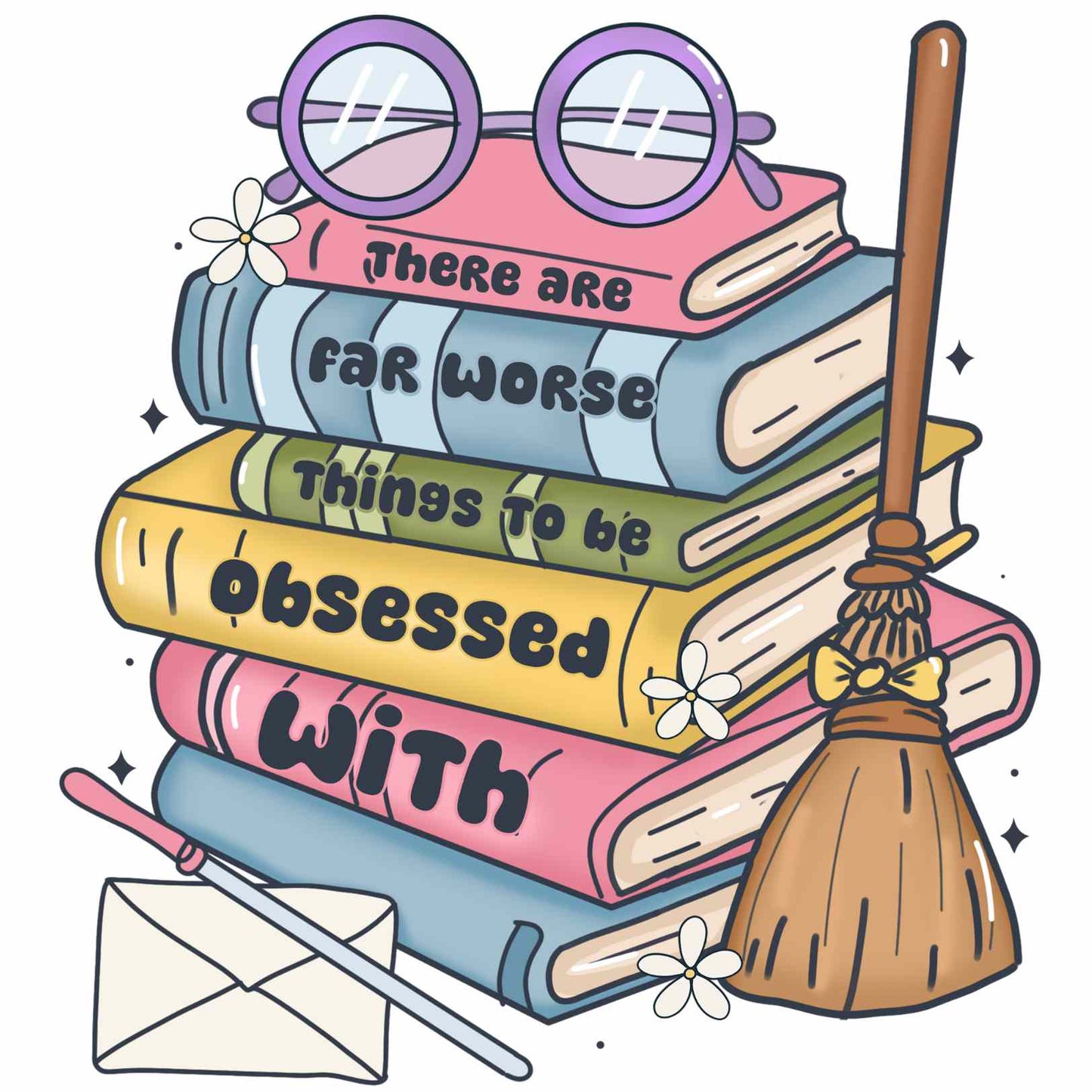 UV DTF - Pink Book Decals