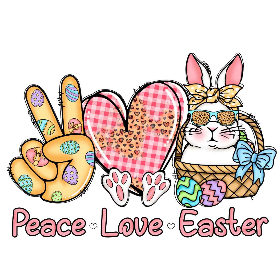 UV-DTF Easter Decals