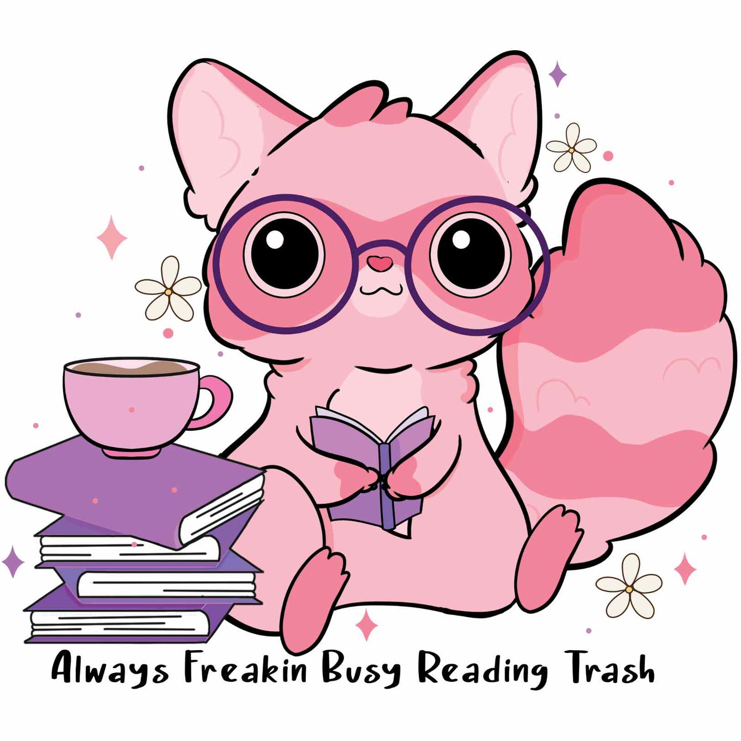 UV DTF - Pink Book Decals