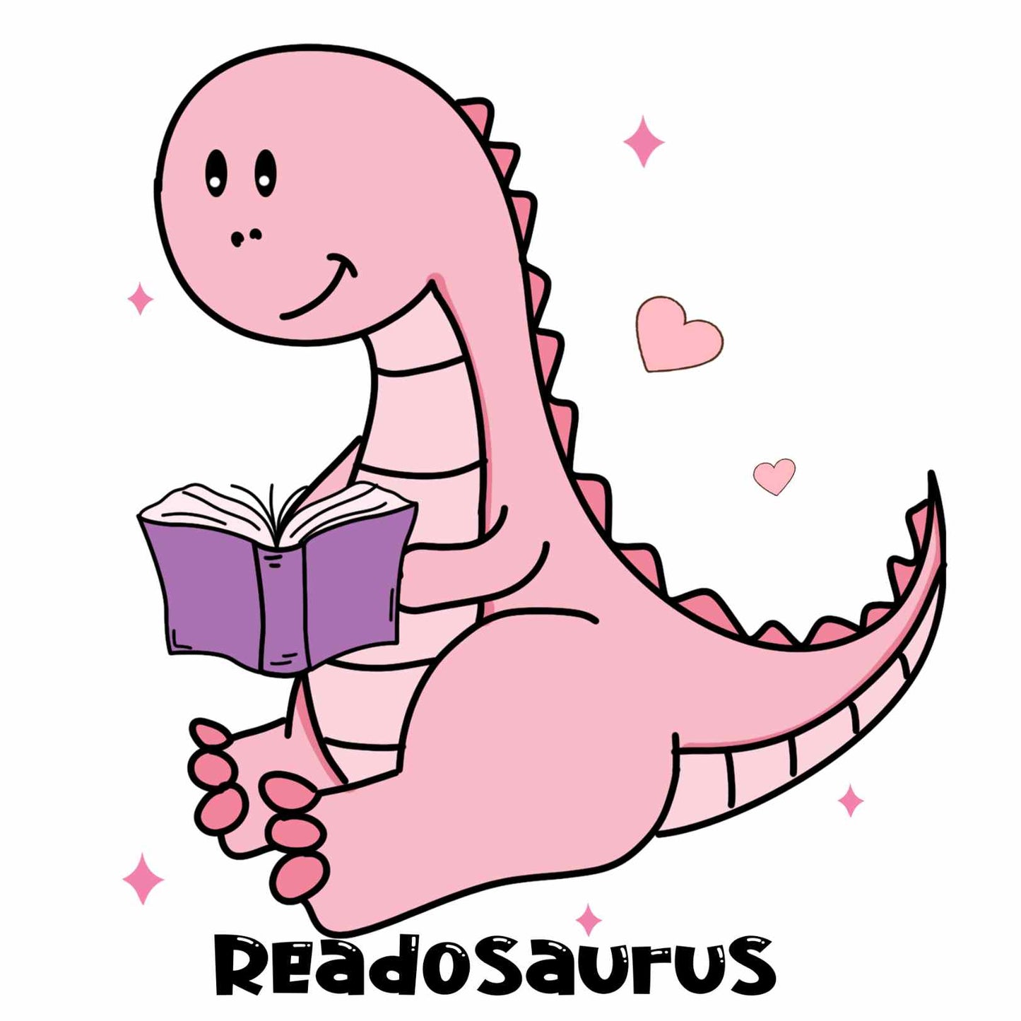 UV DTF - Pink Book Decals