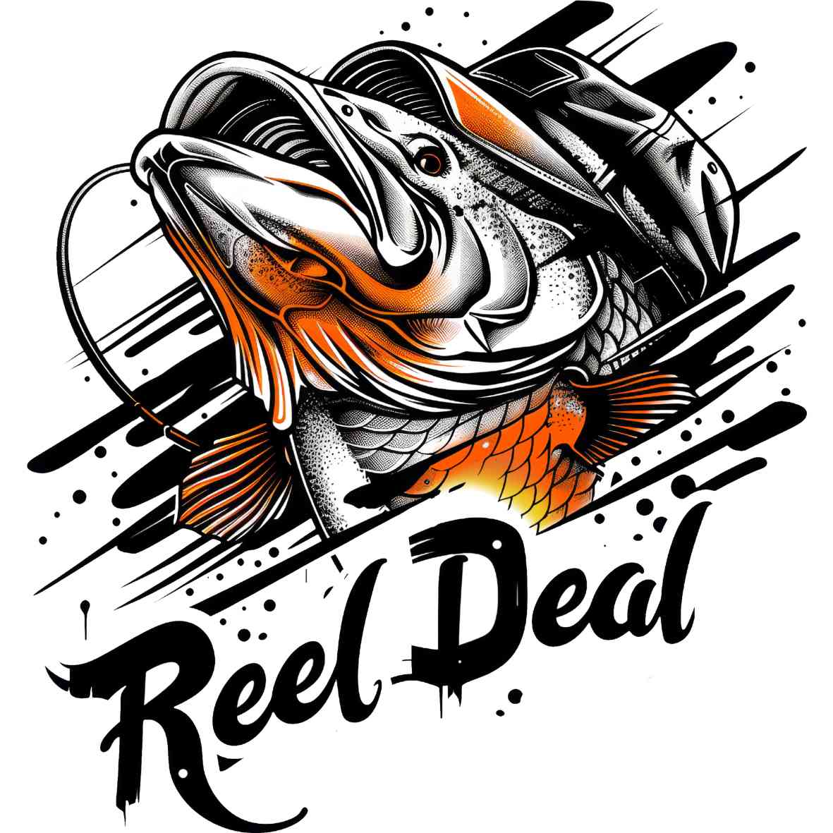 UV- DTF Fishing For Bass