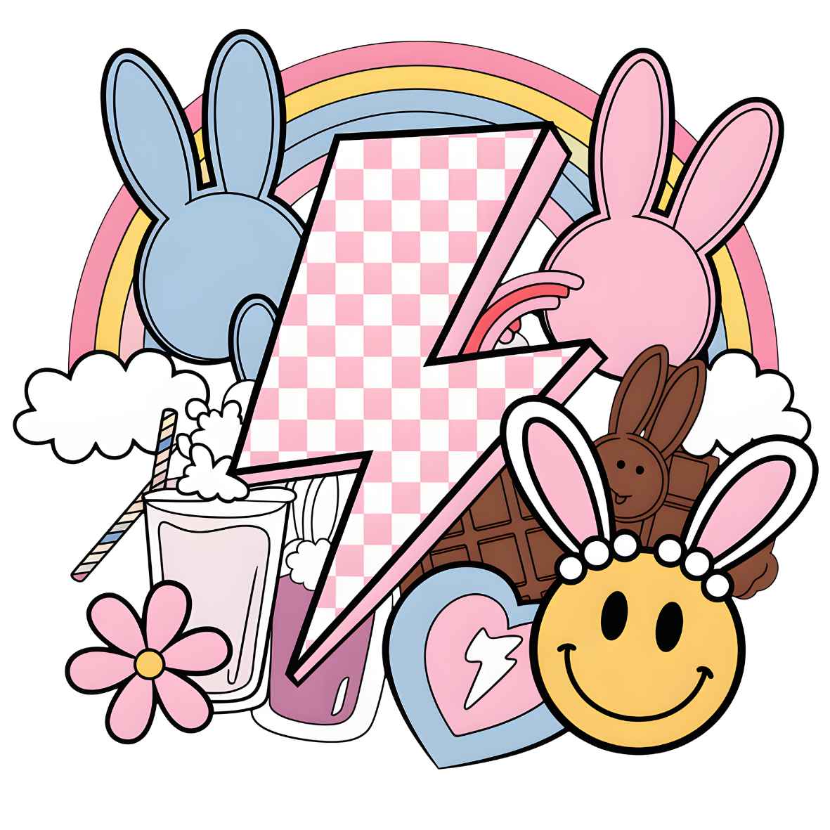 UV-DTF Easter Decals