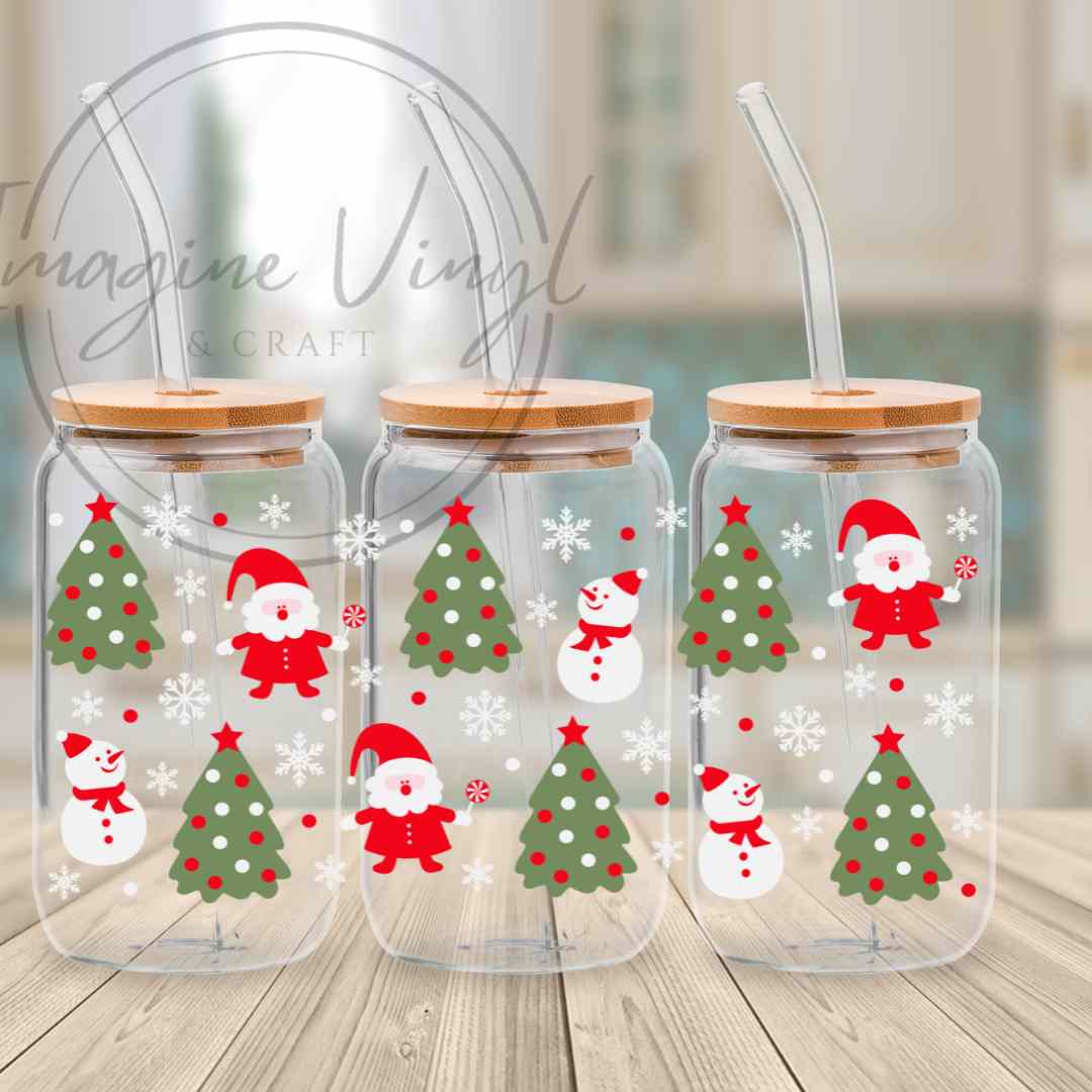 16oz Christmas Cup Wraps Volume 3