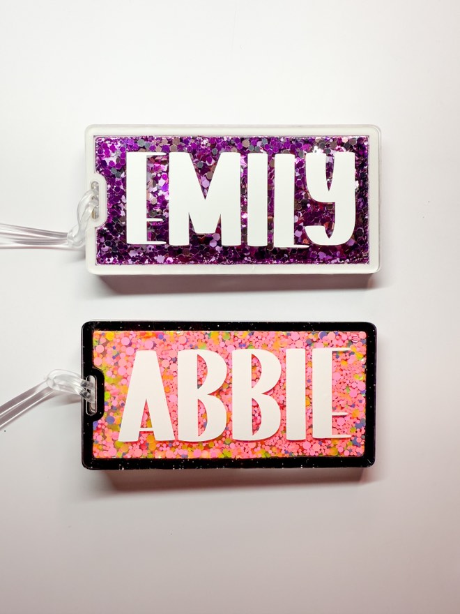 Shaker Bag Tag