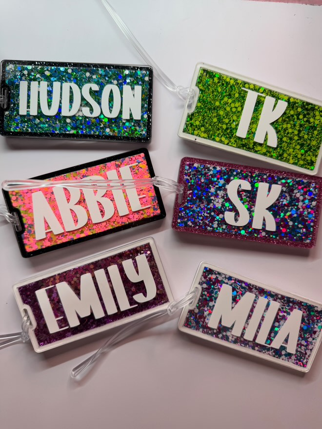 Shaker Bag Tag