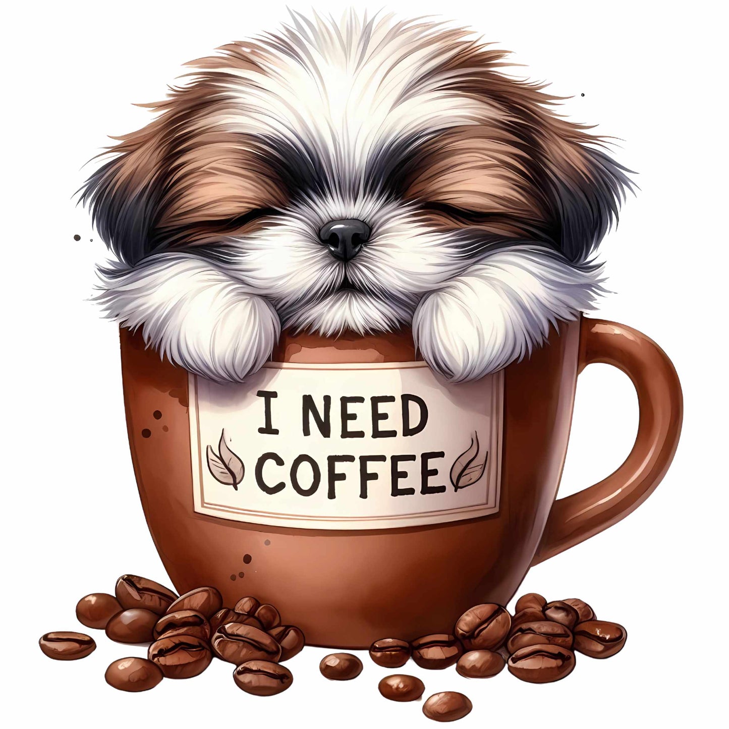 UV DTF - Puppuccino Decals