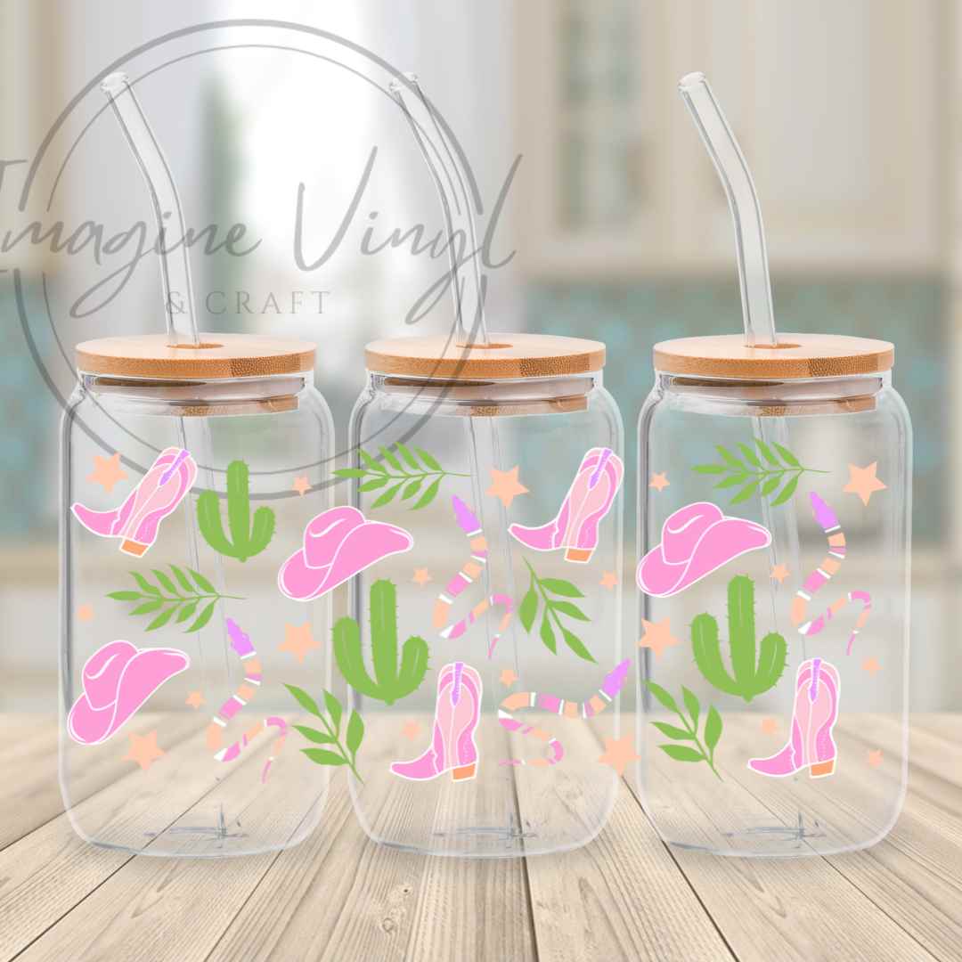 16oz UV DTF Wild West
