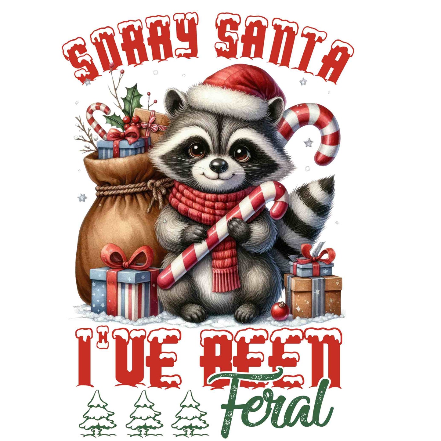 UV-DTF Vintage Christmas Decals