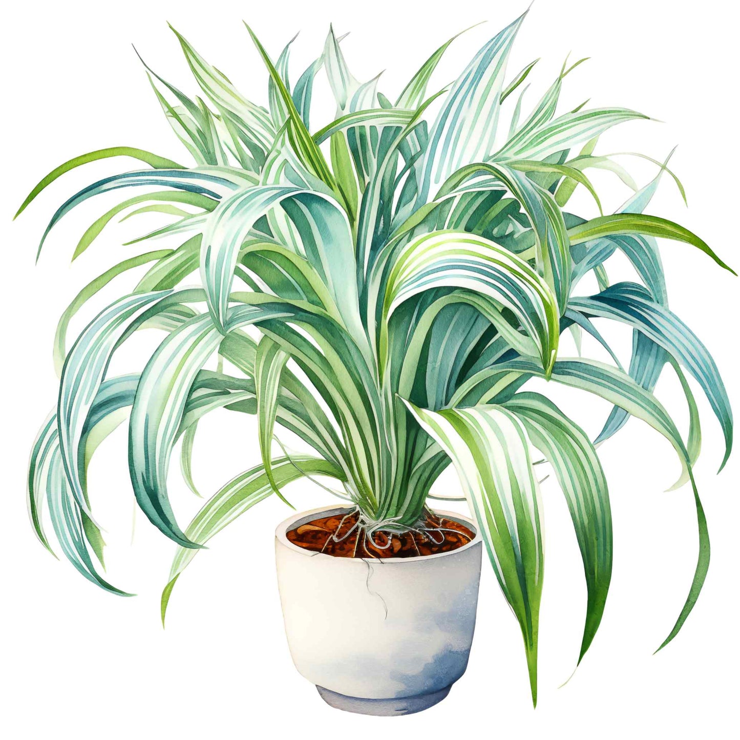 UV-DTF Pot Plant Paradise Decals
