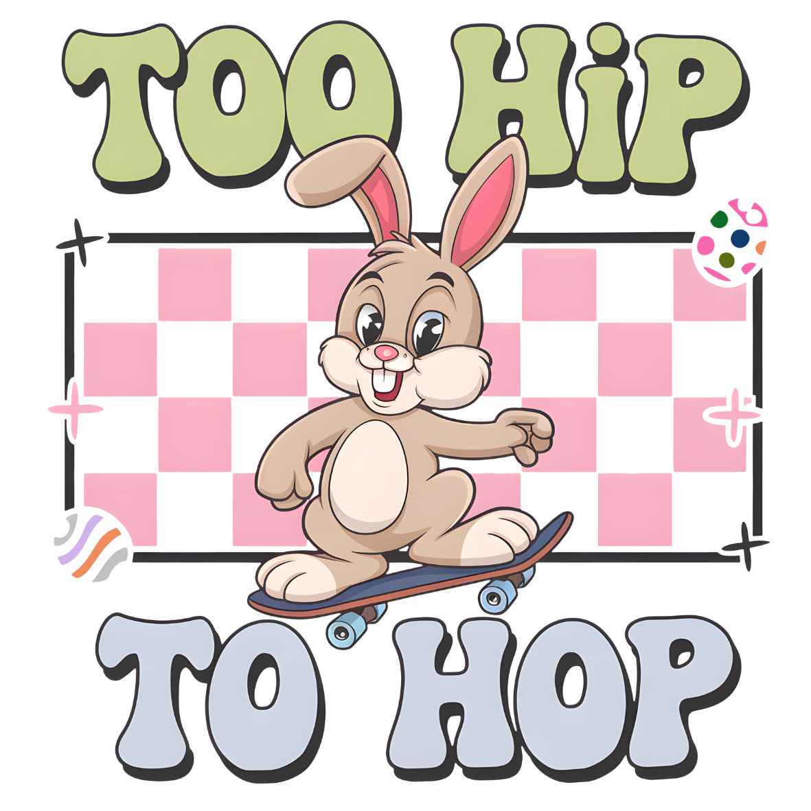 UV-DTF Easter Decals