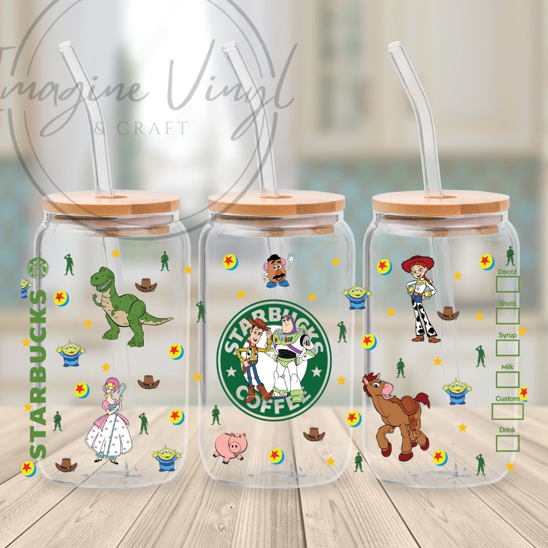 Secret -Toy Story 16oz cup wrap