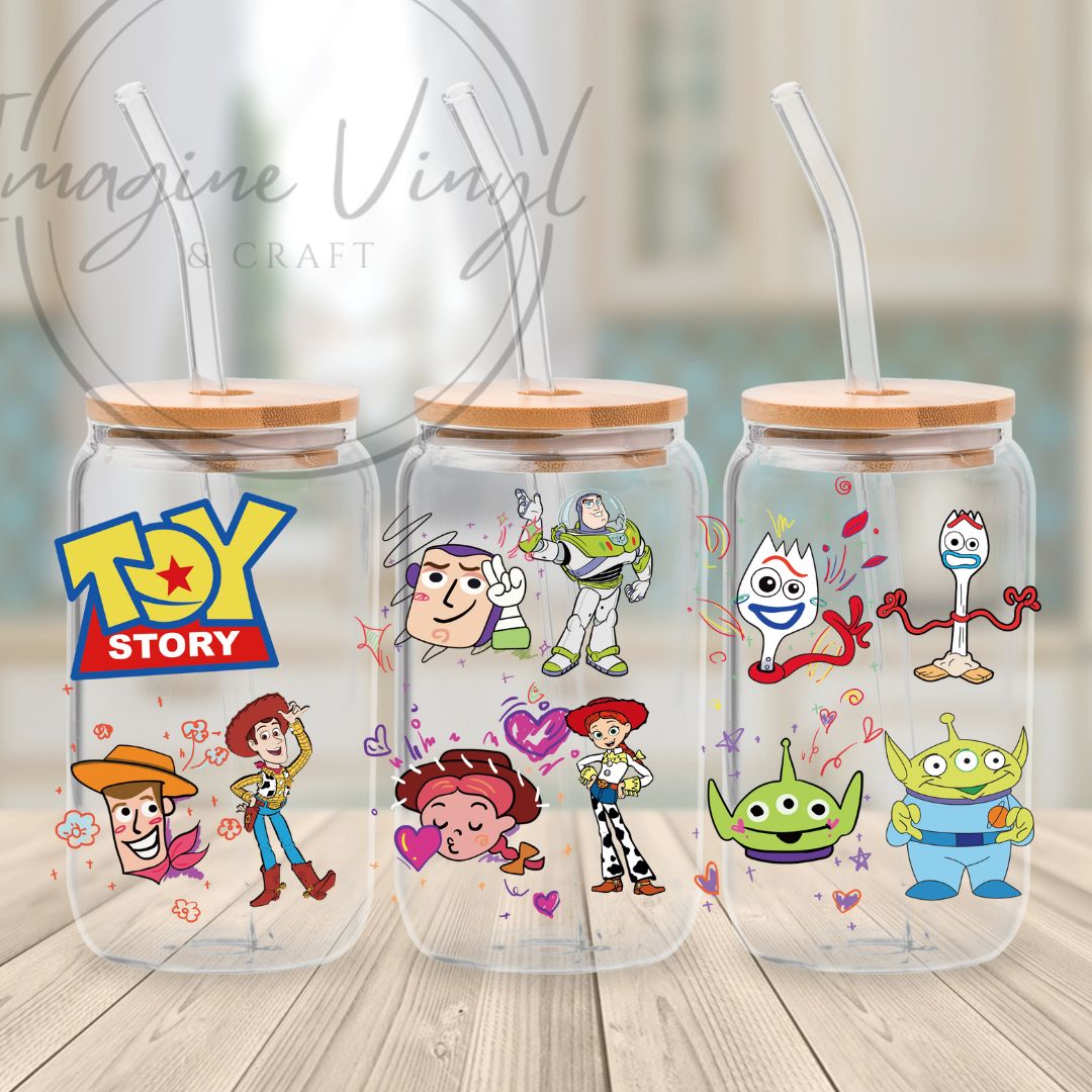 Secret -Toy Story 16oz cup wrap