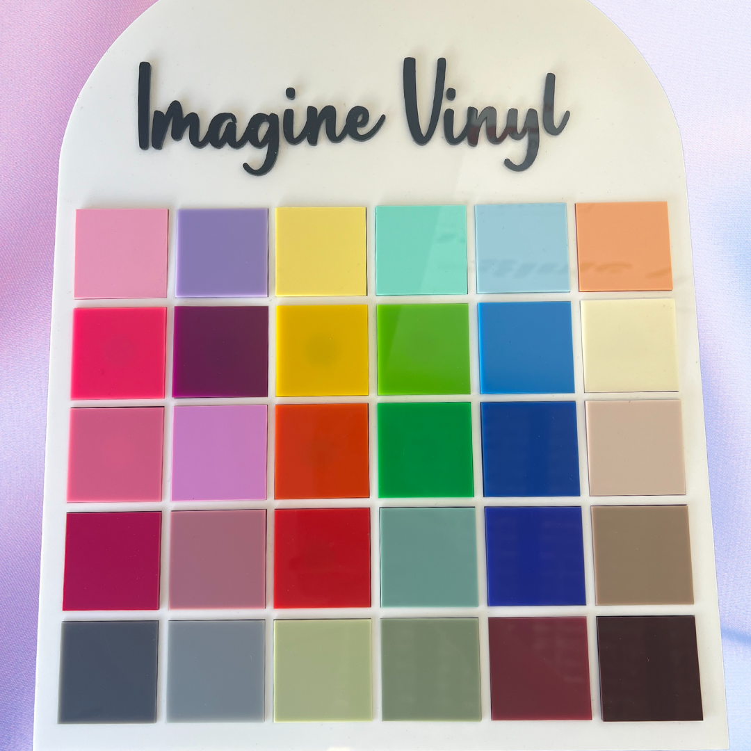 Wavy Acrylic Round