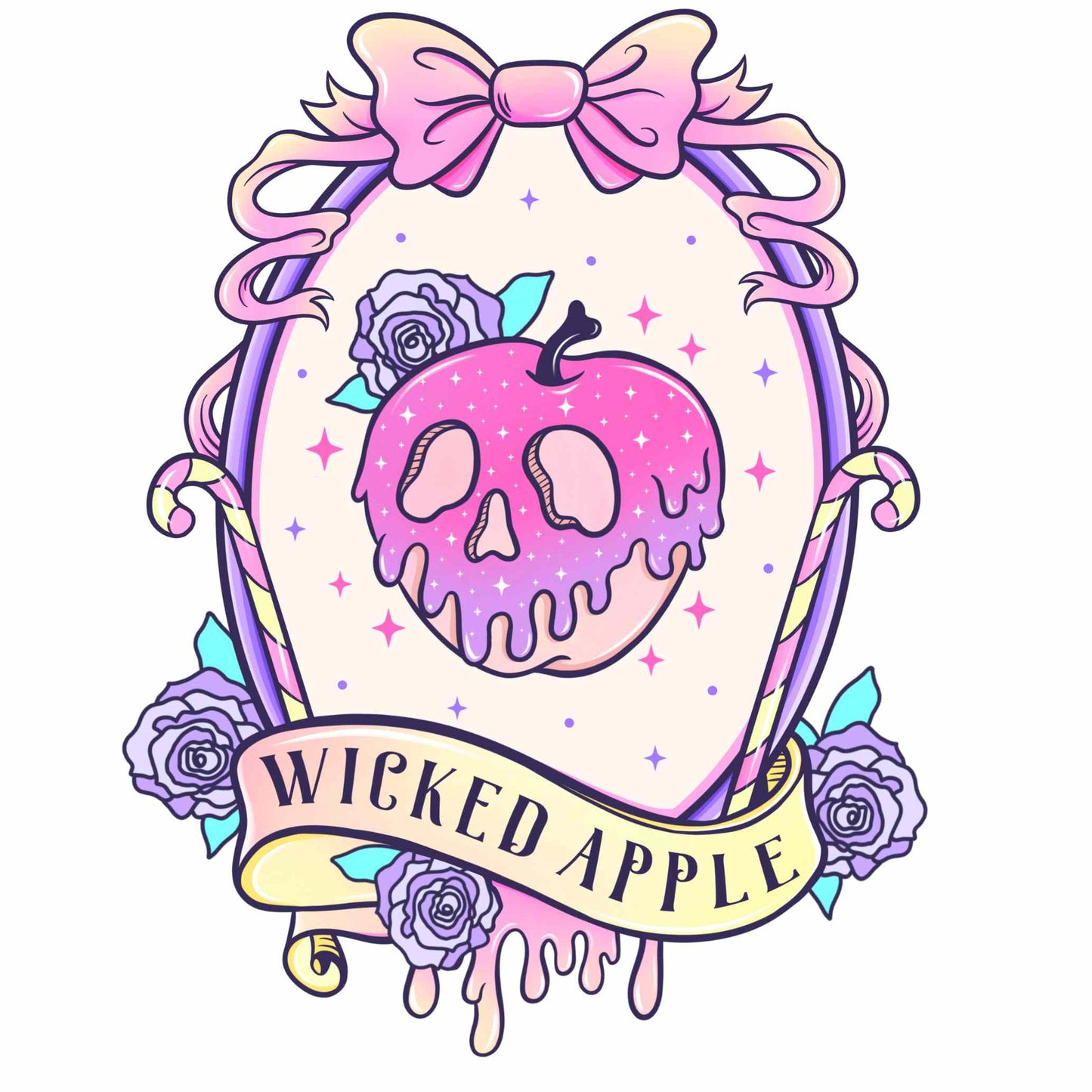 UV DTF - Spooky Pastels Decal