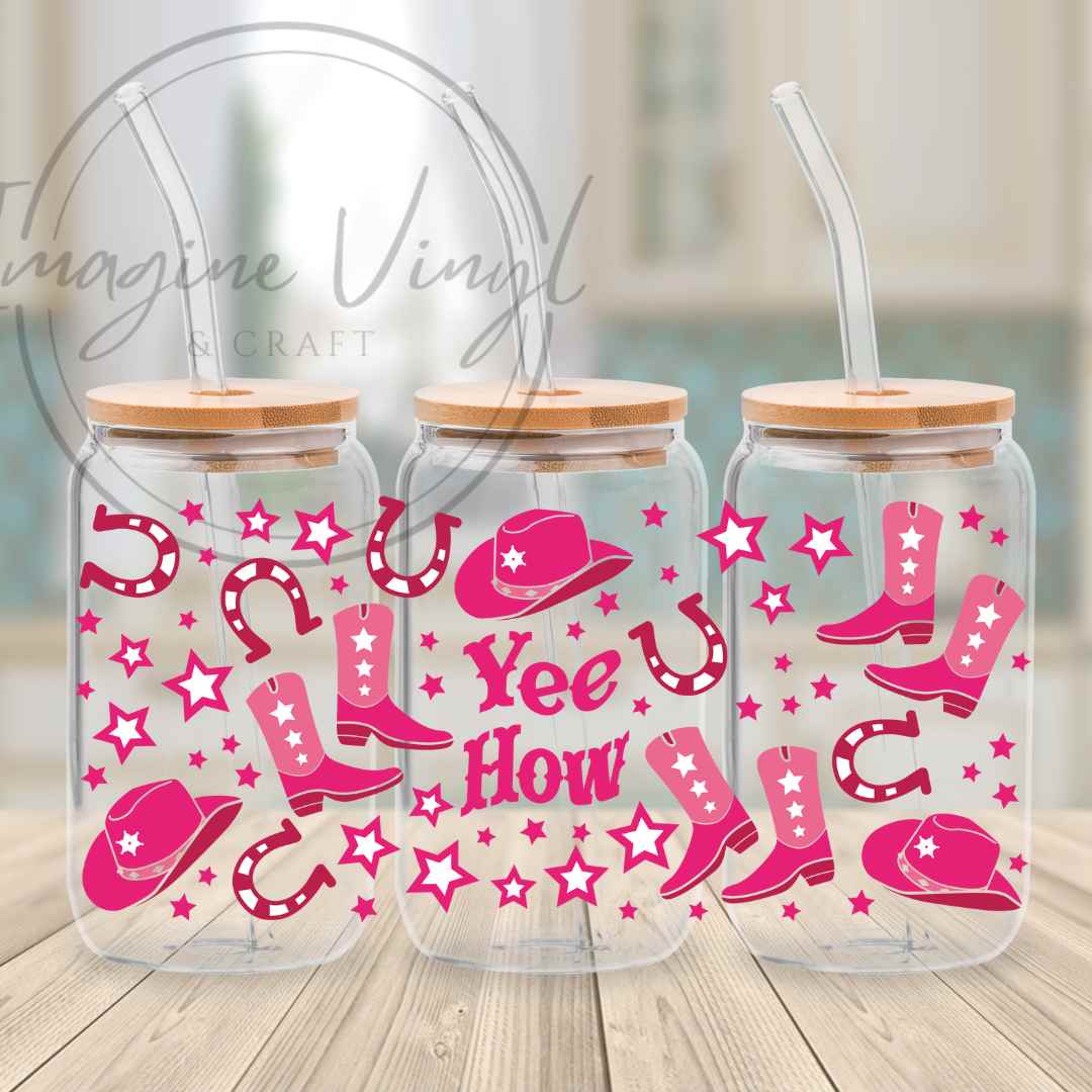 16oz UV DTF Wild West