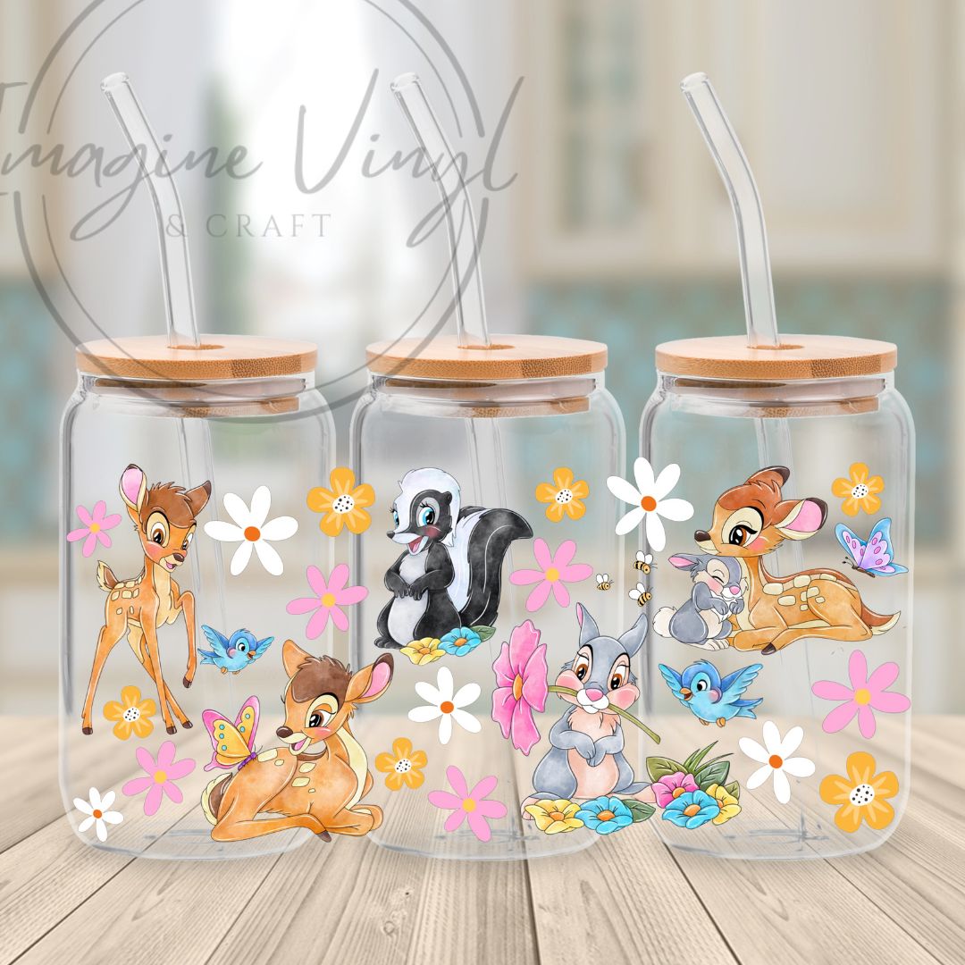Secret -Bambi 16oz cup wrap