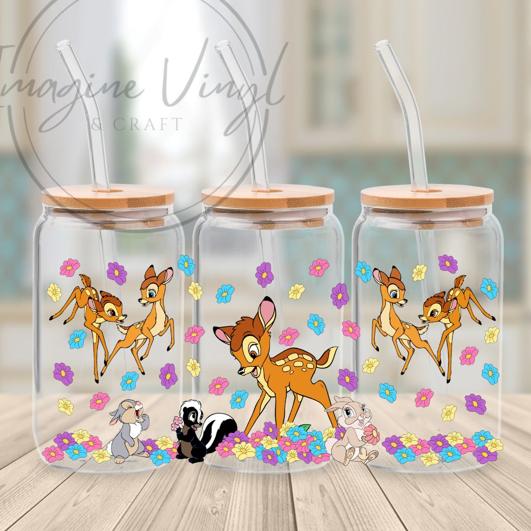 Secret -Bambi 16oz cup wrap