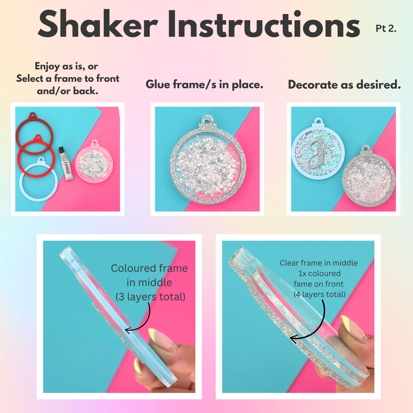 Shaker Bag Tag