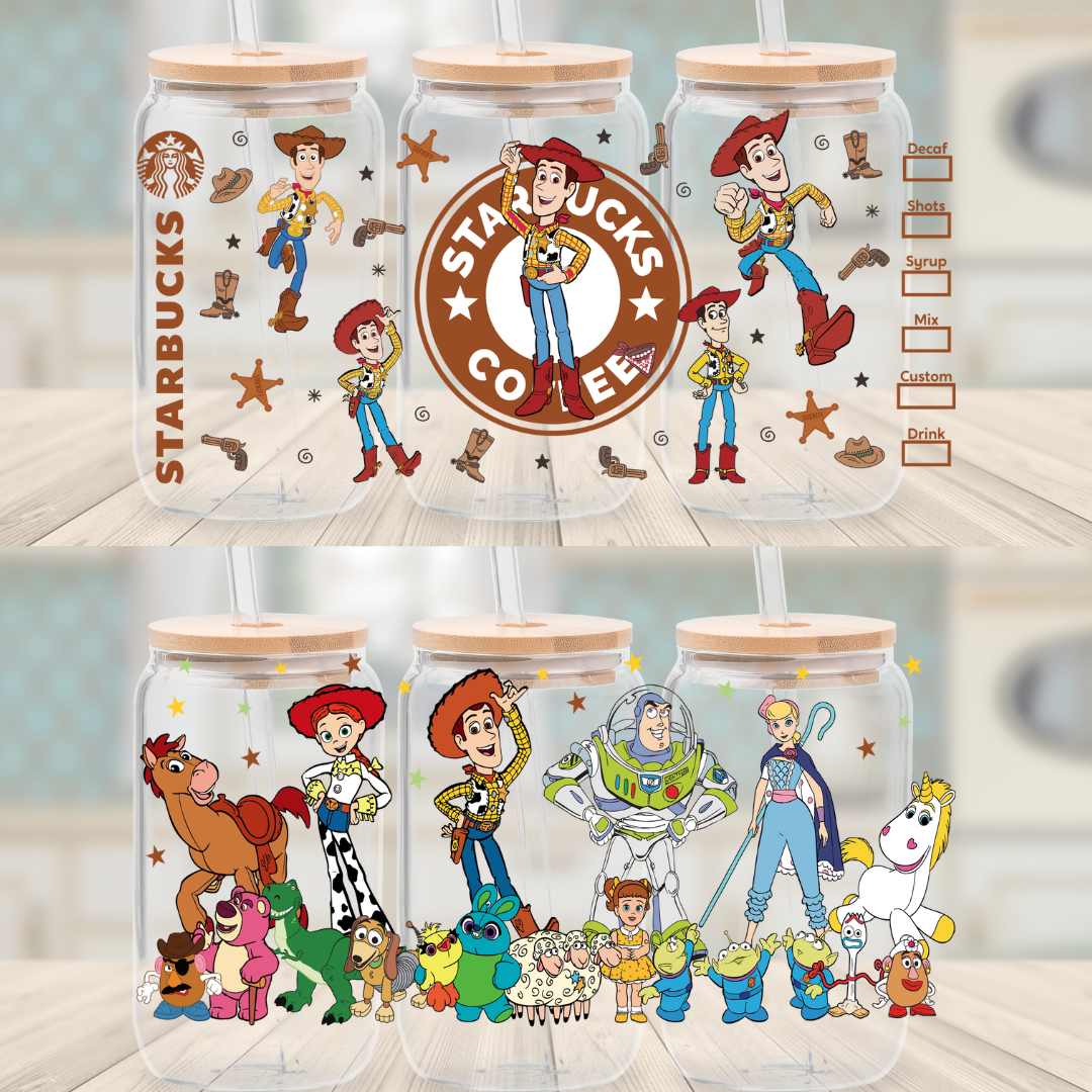 Secret -Toy Story 16oz cup wrap
