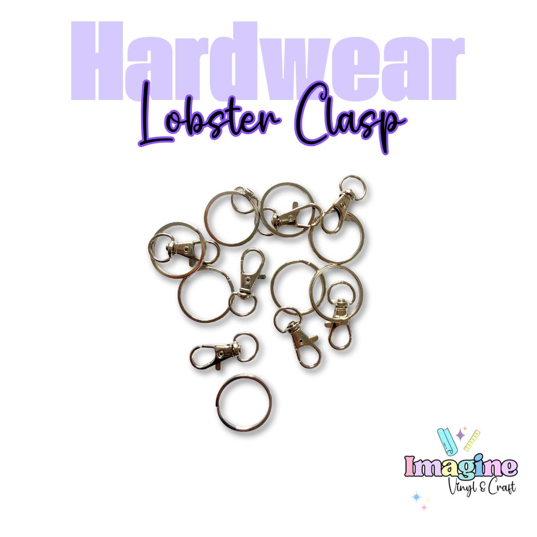 Keyring Hardware with Lobster Clasp