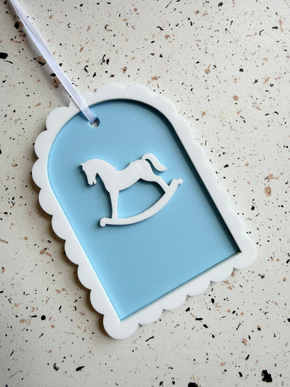 First Christmas Ornament - Rocking Horse