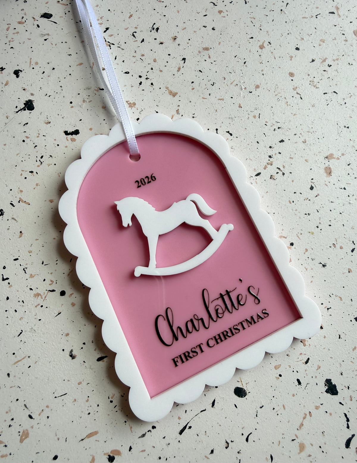 First Christmas Ornament - Rocking Horse