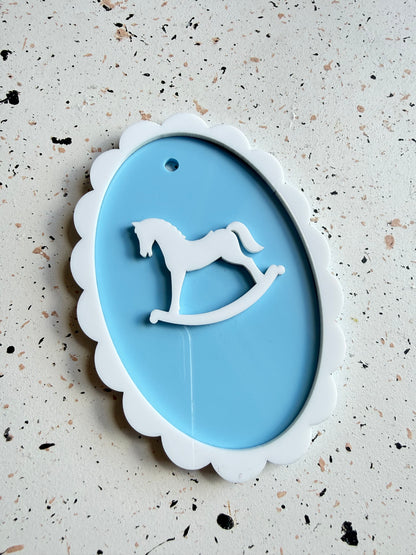 First Christmas Ornament - Rocking Horse