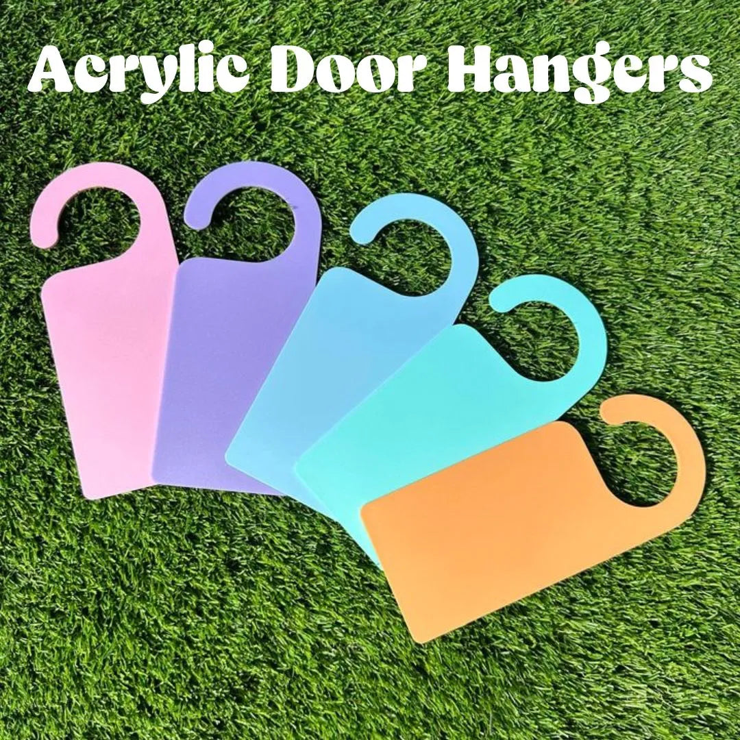 Acrylic Door Hangers