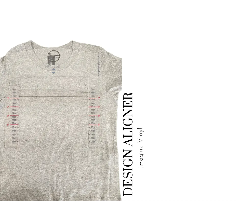 Design Aligner - Heat Transfer Ruler – Imagine Vinyl