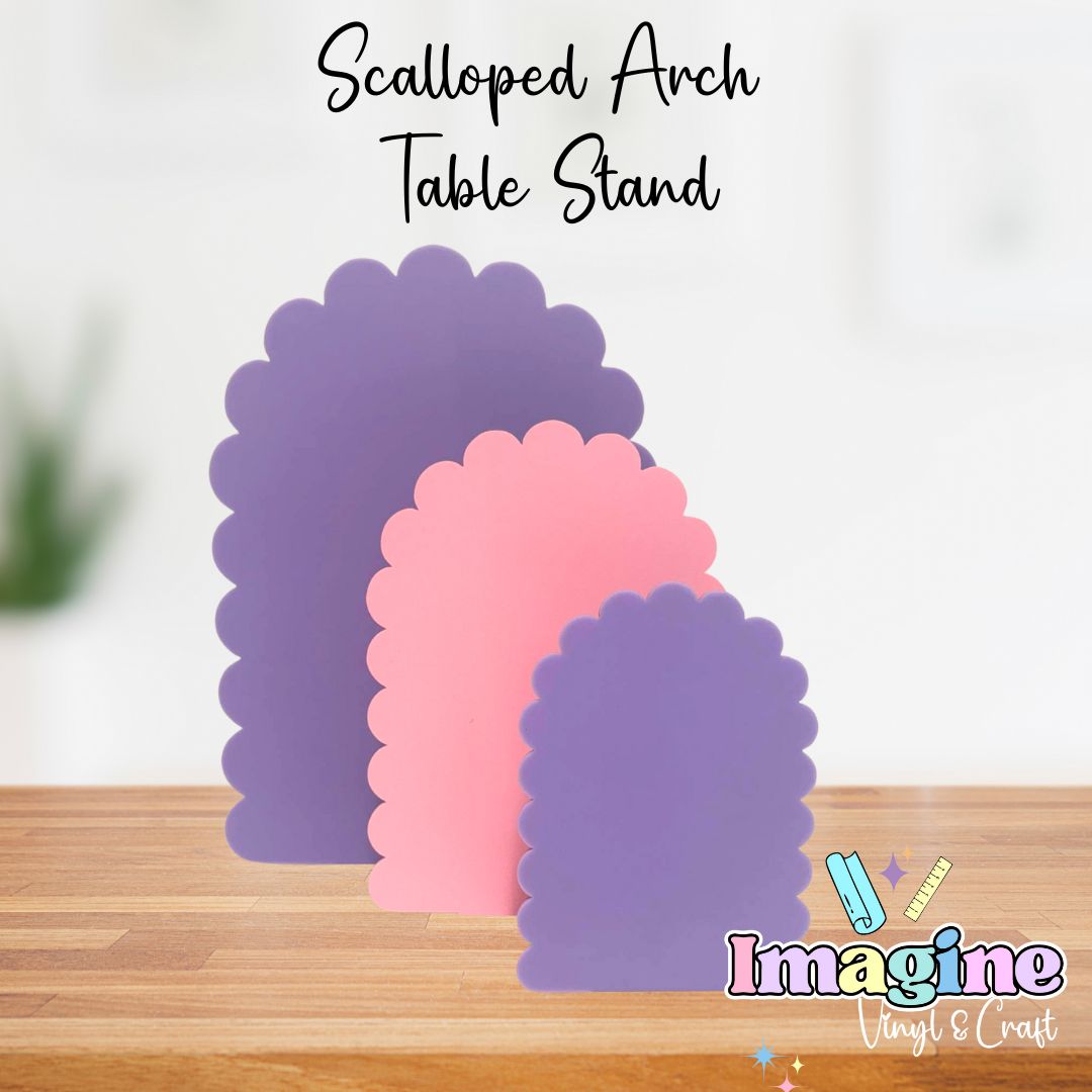 Scalloped Table Arch