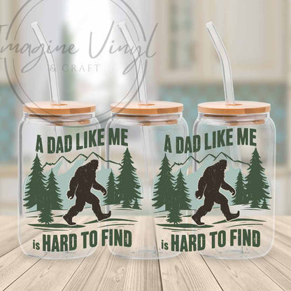 16oz UV DTF Wrap - Father's Day