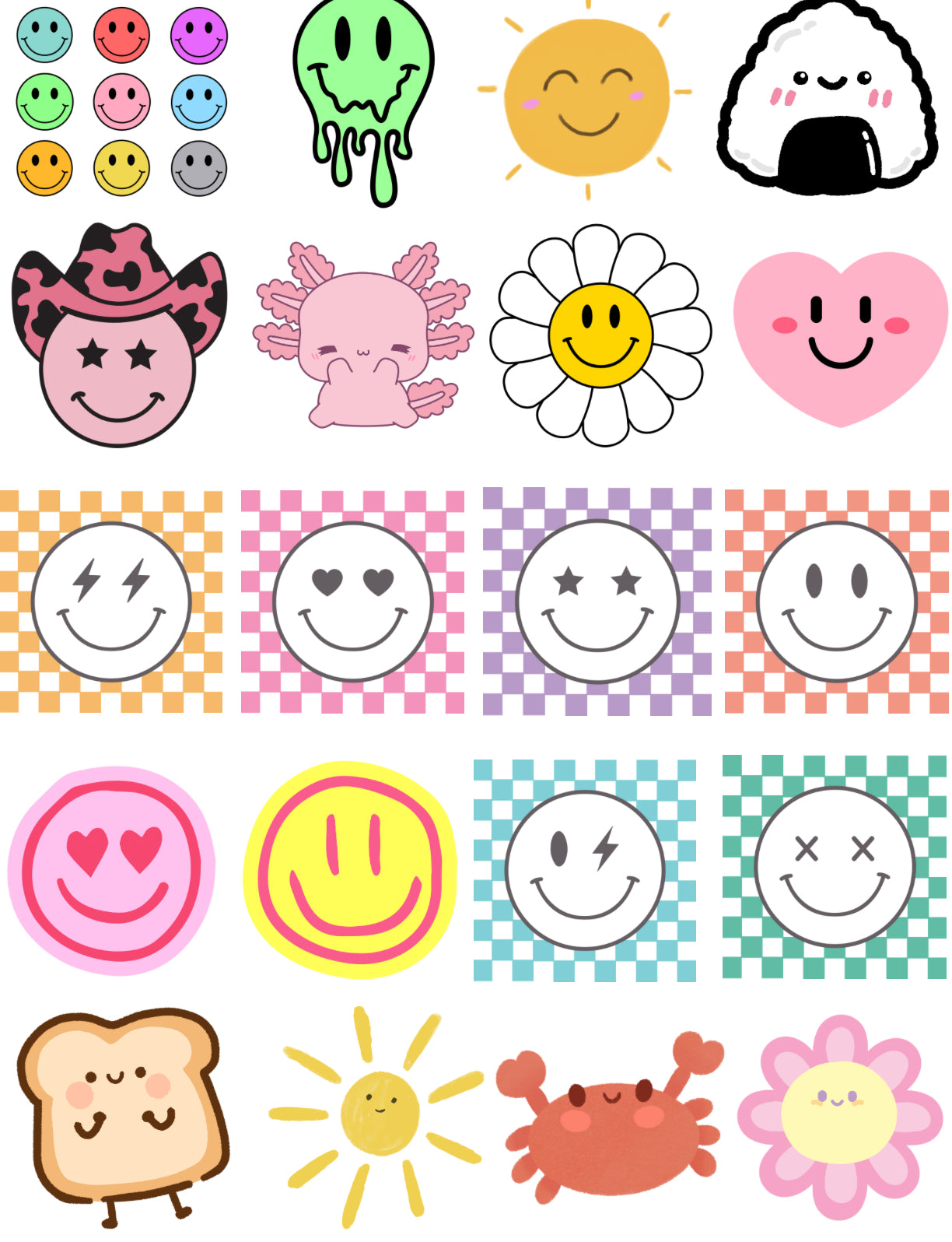 UV-DTF Keyring Decals